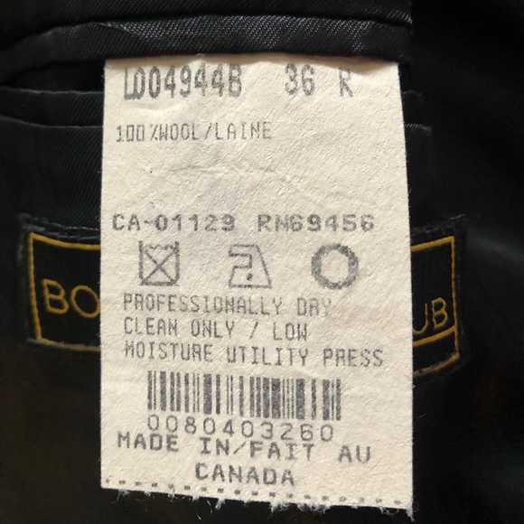 Boulevard Club Embellished Black Blazer - Size 36R - Picture 6 of 8